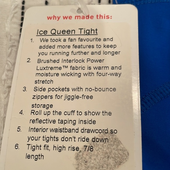 Lululemon Ice Queen Tight, 6 - Picture 4 of 4